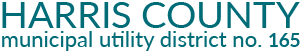 Harris County Municipal Utility District 165 Logo